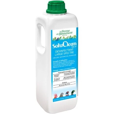 SoluClean 500 Ml Désinfectant Surpuissant à Base De Plantes 1 SoluClean 500 Ml Désinfectant Surpuissant à Base De Plantes