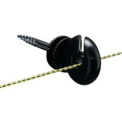 25 Isolateurs Annulaires Noirs Renforcés Beaumont