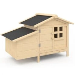 Poulailler Sur Pilotis Avec Pondoir En Bois -Trixie || Flamingo Soldes Magasin 11662020 3