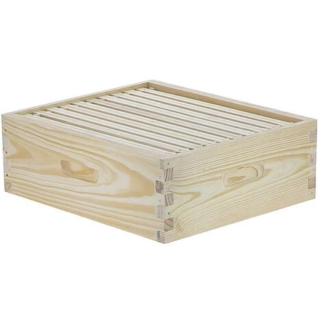 Hausse Dadant 10 Cadres Hoffmann + 9 Cadres Filés 1 Hausse Dadant 10 Cadres Hoffmann + 9 Cadres Filés