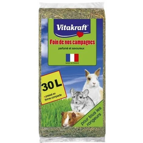 Vitakraft Foin De Nos Campagnes 30 L 1 Vitakraft Foin De Nos Campagnes 30 L