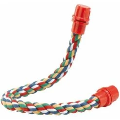 Ferplast Perchoirs PA 4112 Perchoir En Coton Tressé Pour Perroquets Et Cacatoès. Variante PA 4112 - Mesures: Ø 1.6 X 37 Cm -