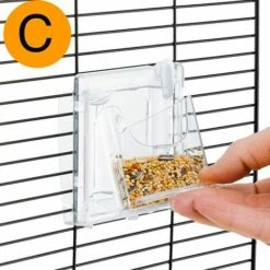 Ferplast BRAVA 1 Mangeoire Rotative Pour Cages à Oiseaux De Petite Taille . Variante BRAVA 1 - Mesures: 8.5 X 9.5 X H 6.8 Cm - 7 Ferplast BRAVA 1 Mangeoire Rotative Pour Cages à Oiseaux De Petite Taille . Variante BRAVA 1 - Mesures: 8.5 X 9.5 X H 6.8 Cm - -Trixie || Flamingo Soldes Magasin 12572912 4