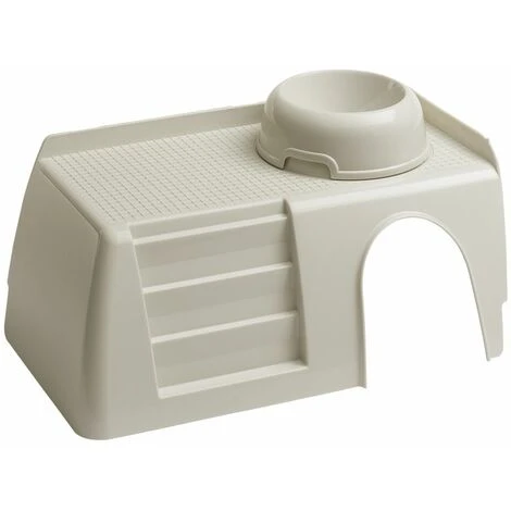 Ferplast PUB 3253 Maisonnette En Plastique Pour Cage Cavie 15. Variante PUB 3253 - Mesures: 42 X 25 X H 16.5 Cm - 1 Ferplast PUB 3253 Maisonnette En Plastique Pour Cage Cavie 15. Variante PUB 3253 - Mesures: 42 X 25 X H 16.5 Cm -