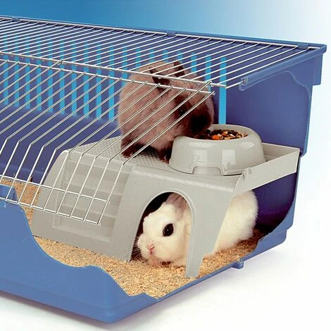 Ferplast PUB 3253 Maisonnette En Plastique Pour Cage Cavie 15. Variante PUB 3253 - Mesures: 42 X 25 X H 16.5 Cm - 2 Ferplast PUB 3253 Maisonnette En Plastique Pour Cage Cavie 15. Variante PUB 3253 - Mesures: 42 X 25 X H 16.5 Cm - – Image 2