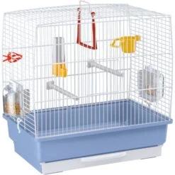 Ferplast REKORD 2 Cage Pour Canaris Et Autres Petits Oiseaux. Variante REKORD 2 - Mesures: 39 X 25 X H 41 Cm -