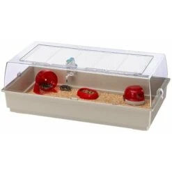 Ferplast MAXI DUNA MULTY Cage Non Accessoirisée Pour Lapins Et Cochons D'inde. Variante MAXI DUNA MULTY - Mesures: 99 X 51.5 X H 36 Cm - -Trixie || Flamingo Soldes Magasin 12573087 3