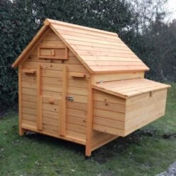 Poulailler Landais 6 À 10 Poules Toit Bois