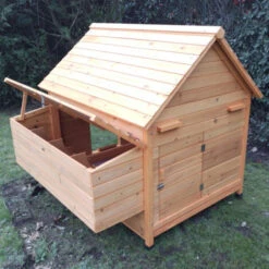 Poulailler Landais 6 À 10 Poules Toit Bois -Trixie || Flamingo Soldes Magasin 13510144 5