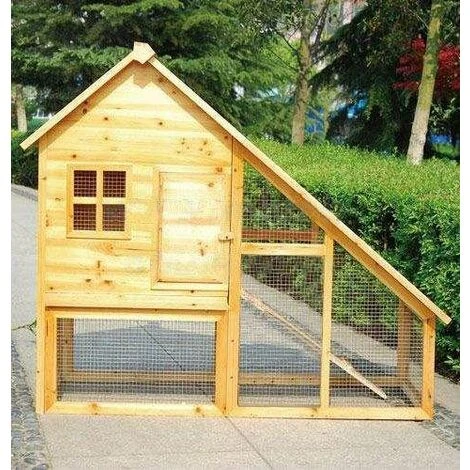 Bc-elec - 5663-0553 Cage Pour Lapin, Clapier En Bois Avec Porte Et Tiroir, 136 X 118 X 61cm 1 Bc-elec - 5663-0553 Cage Pour Lapin, Clapier En Bois Avec Porte Et Tiroir, 136 X 118 X 61cm
