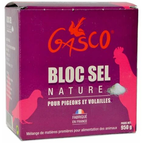 Bloc De Sel Nature, Pour Pigeons Et Volailles 1 Bloc De Sel Nature, Pour Pigeons Et Volailles