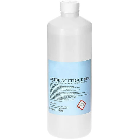Acide Acétique 80 % 1 Litre 2 Acide Acétique 80 % 1 Litre – Image 2