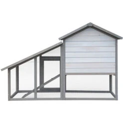 Clapier à Lapins XL Gris Clair 151x66x100cm Bois Cage Rongeurs & Enclos Bac Amovible Nettoyage 7 Clapier à Lapins XL Gris Clair 151x66x100cm Bois Cage Rongeurs & Enclos Bac Amovible Nettoyage -Trixie || Flamingo Soldes Magasin 17613622 3