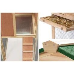 Poulailler En Bois De Sapin GINETTE 6 Poulailler En Bois De Sapin GINETTE -Trixie || Flamingo Soldes Magasin 18107348 3