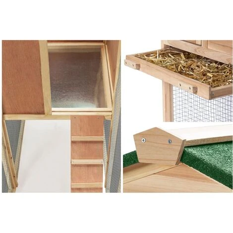 Poulailler En Bois De Sapin GINETTE 3 Poulailler En Bois De Sapin GINETTE – Image 3