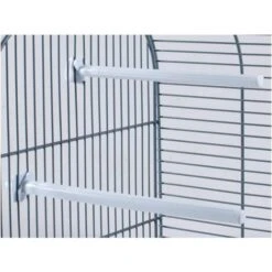 Perchoir Oiseau Plastique Blanc 20,5cm(2)