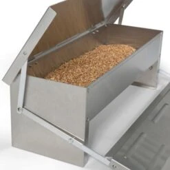 Mangeoire XL Pour Poules Distributeur Automatique à Pédale En Acier 5 KG -Trixie || Flamingo Soldes Magasin 18363609 4