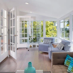 Relaxdays Cage à Oiseaux Avec étagère, Volière à Roulettes, Pinsons, Canaris, 2 Perchoirs, HLP 180x80x50cm, Gris Clair -Trixie || Flamingo Soldes Magasin 18558263 3