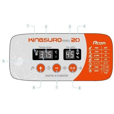 Couveuse RCOM King Suro 20 MAX 2 Couveuse RCOM King Suro 20 MAX – Image 2