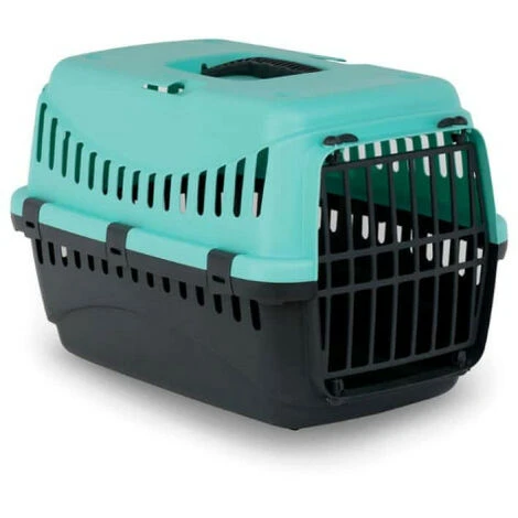 Caisse De Transport NAYECO Animaux De Petite Taille - Bleue - 46x31x32cm 1 Caisse De Transport NAYECO Animaux De Petite Taille - Bleue - 46x31x32cm