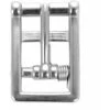 Boucle En Argent Pour Sangle Anglaise Avec Ressort En Acier