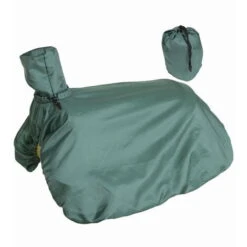 TATTINI Unique, Vert 07: Housse De Selle Western En Nylon Déperlant, Pliable Sur Elle-même Dans Un Sac Confortable Avec Cordon De Serrage