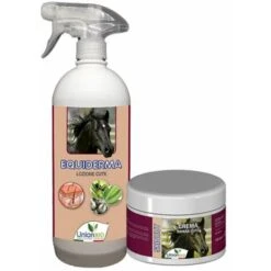 SET RESOLUTION ROUES EN CHEVAL : Equiderma Antibactérien Et Antifongique Più Cicatrisant Et Régénérant Des Insectes