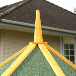 Melko Volière XXL Cage à Oiseaux En Bois à 6 Coins, 74 X 74 X 194 Cm, Marron -Trixie || Flamingo Soldes Magasin 24027968 3