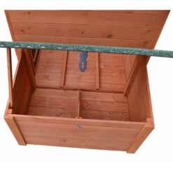 Melko Poulailler XXL 179 X 80 X 75 Cm Poulailler Avec Rampe Et 2 Nichoirs Volières En Bois 7 Melko Poulailler XXL 179 X 80 X 75 Cm Poulailler Avec Rampe Et 2 Nichoirs Volières En Bois -Trixie || Flamingo Soldes Magasin 24031631 3