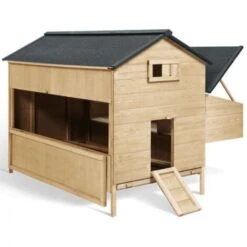 Poulailler Chalet 15 à 18 Poules Avec Pondoir En Bois 7 Poulailler Chalet 15 à 18 Poules Avec Pondoir En Bois -Trixie || Flamingo Soldes Magasin 24446975 3