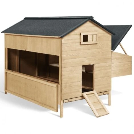 Poulailler Chalet 15 à 18 Poules Avec Pondoir En Bois 3 Poulailler Chalet 15 à 18 Poules Avec Pondoir En Bois – Image 3