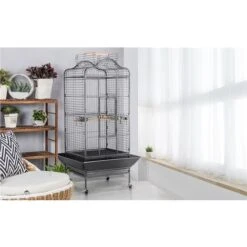 Yaheetech Volière Oiseaux Grande Cage Perroquet Cacatoès Ara Amazone Conure Gris Du Gabon 81 X 77 X 154 Cm Avec Roulettes 9 Yaheetech Volière Oiseaux Grande Cage Perroquet Cacatoès Ara Amazone Conure Gris Du Gabon 81 X 77 X 154 Cm Avec Roulettes -Trixie || Flamingo Soldes Magasin 24702070 5