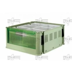 Transportín Con Reja Fija Y Comederos Internos