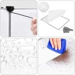 Songmics Parc Pour Cochons D'Inde, Avec Échelle, Enclos, Clôture Modulaire, En Plastique, Pour Hamsters, Lapin, Petits Animaux, Transparent LPC03W -Trixie || Flamingo Soldes Magasin 27184610 3