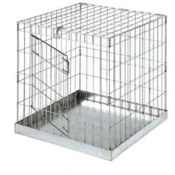 Cage D'exposition Avec Porte Pour Oiseaux 60x60 Cm