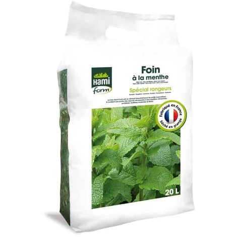 Foin Premium A La Menthe 20 Litres 1 Foin Premium A La Menthe 20 Litres