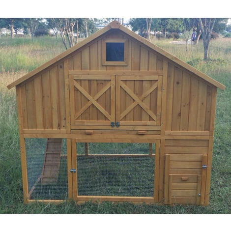 Poulailler Serama Toit Shingle 10 À 12 Poules 1 Poulailler Serama Toit Shingle 10 À 12 Poules