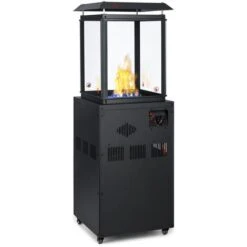 Flagranti Radiateur à Gaz 8kW Bouteille De Gaz Jusqu'à 11kg Inox