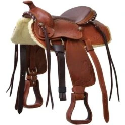 8, Noir: Selle Western Pony