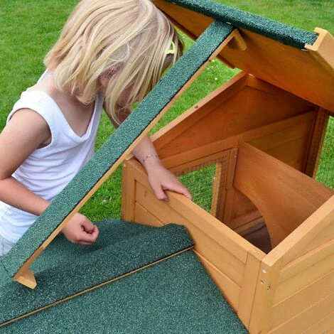 Cage Clapier Enclos Lapin 145x53x86 Cm Modele: 001 Villa Lapin BB LOISIR 3 Cage Clapier Enclos Lapin 145x53x86 Cm Modele: 001 Villa Lapin BB LOISIR – Image 3