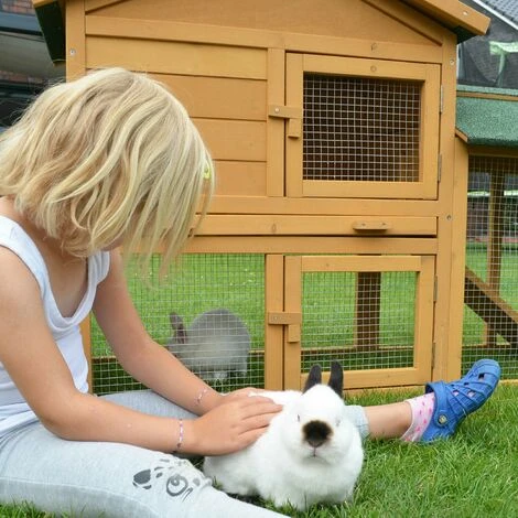 Cage Clapier Enclos Lapin 145x53x86 Cm Modele: 001 Villa Lapin BB LOISIR 4 Cage Clapier Enclos Lapin 145x53x86 Cm Modele: 001 Villa Lapin BB LOISIR – Image 4