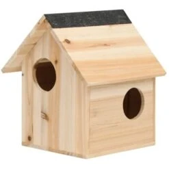 Maison Pour écureuils Bois De Sapin Massif 26x25x29 Cm VidaXL