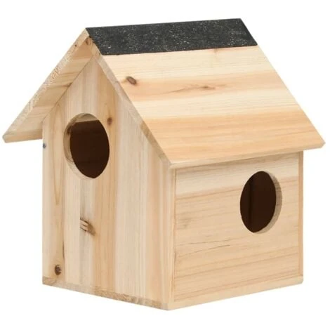 Maison Pour écureuils Bois De Sapin Massif 26x25x29 Cm VidaXL 1 Maison Pour écureuils Bois De Sapin Massif 26x25x29 Cm VidaXL