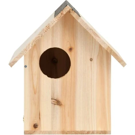 Maison Pour écureuils Bois De Sapin Massif 26x25x29 Cm VidaXL 2 Maison Pour écureuils Bois De Sapin Massif 26x25x29 Cm VidaXL – Image 2