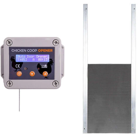 Portier Automatique + Trappe Pour Poulailler 2 Portier Automatique + Trappe Pour Poulailler – Image 2