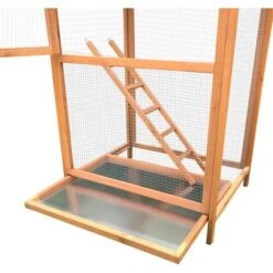 Volière D’oiseaux En Bois Avec Perchoirs Cage Oiseaux Bac à Crottes Cage D’animaux Élevage 6 Volière D’oiseaux En Bois Avec Perchoirs Cage Oiseaux Bac à Crottes Cage D’animaux Élevage -Trixie || Flamingo Soldes Magasin 3199104 3