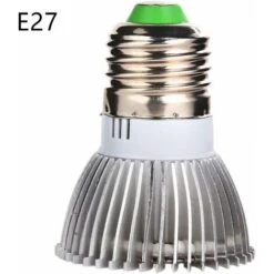 AIDUCHO 18LEDs Lampe De Plante Intérieur 8W E27 Ampoule De Croissance Pour Végétation Hydroponique Ou En Serre(12 Rouges Et 6 Bleux)