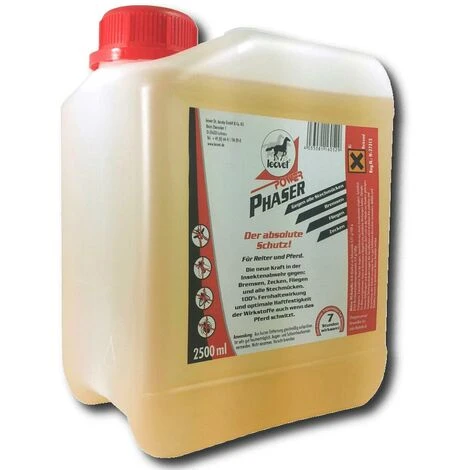 Leovet Power Phaser Cartouche De 2,5 L Insectes Taons Protection Contre Les Mouches Effet 7 Heures 1 Leovet Power Phaser Cartouche De 2,5 L Insectes Taons Protection Contre Les Mouches Effet 7 Heures