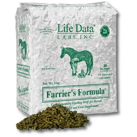 Life Data LABS Farrier’s Formula Original 5 Kg Aliment Pour Chevaux Croissance De Sabot Sabots 1 Life Data LABS Farrier’s Formula Original 5 Kg Aliment Pour Chevaux Croissance De Sabot Sabots
