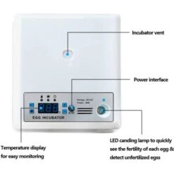 Incubateur Oeufs Couveuse A Oeuf Automatique Pour Volaille, Caille, Oie Canard, Pigeon, Reptile - 16 Oeufs 7 Incubateur Oeufs Couveuse A Oeuf Automatique Pour Volaille, Caille, Oie Canard, Pigeon, Reptile - 16 Oeufs -Trixie || Flamingo Soldes Magasin 33768962 3